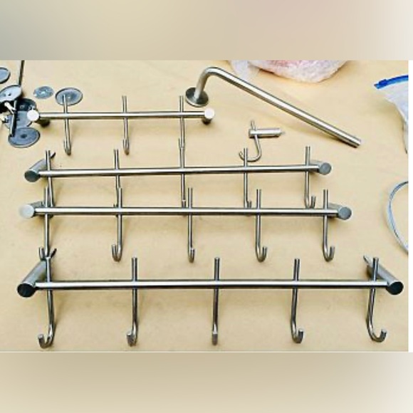 DOUG MOCKETT SUPPLY Stainless Steel Hangers Hang Fixture J Hooks Modern Design